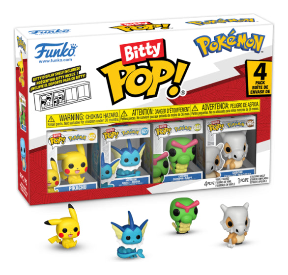 Pokémon bitty pop 4 pack
