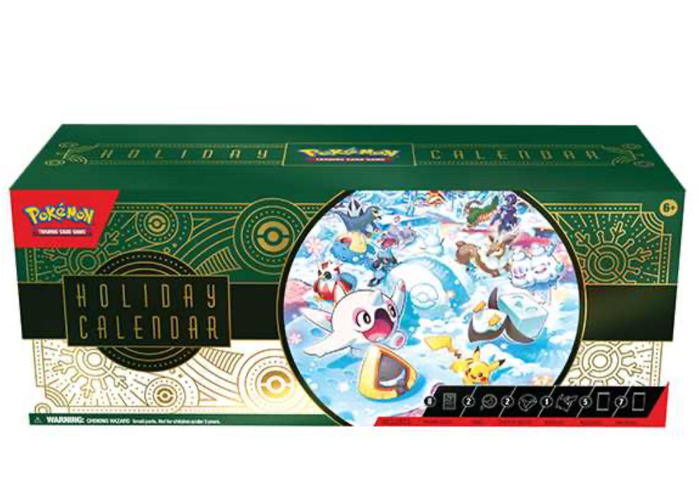 Pokémon holiday calendar collection
