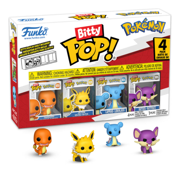 Pokémon bitty pop 4 pack