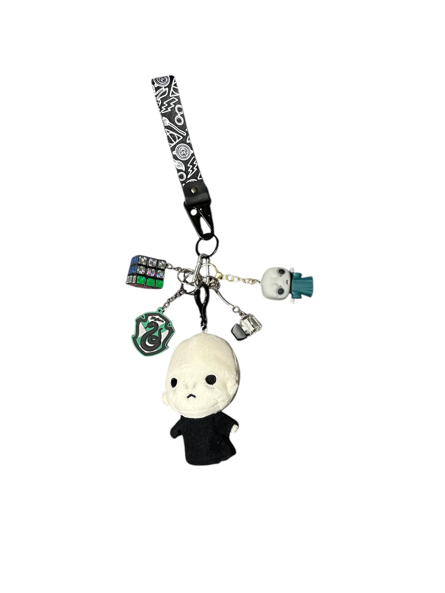 Harry Potter fidgets with key strap