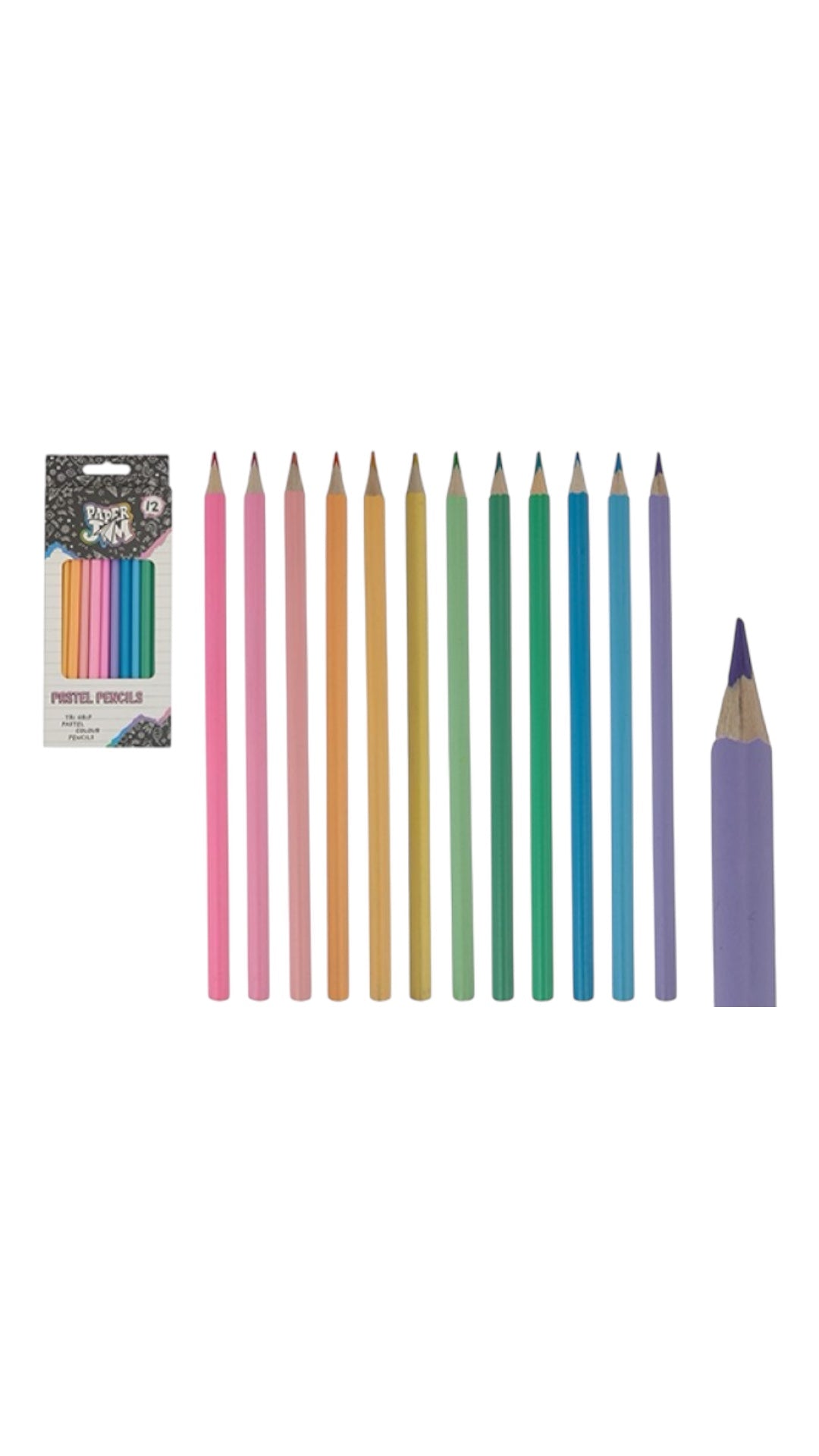 Colouring pencils 12 pack