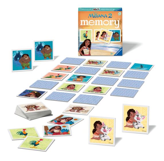 Moana 2 memory game
