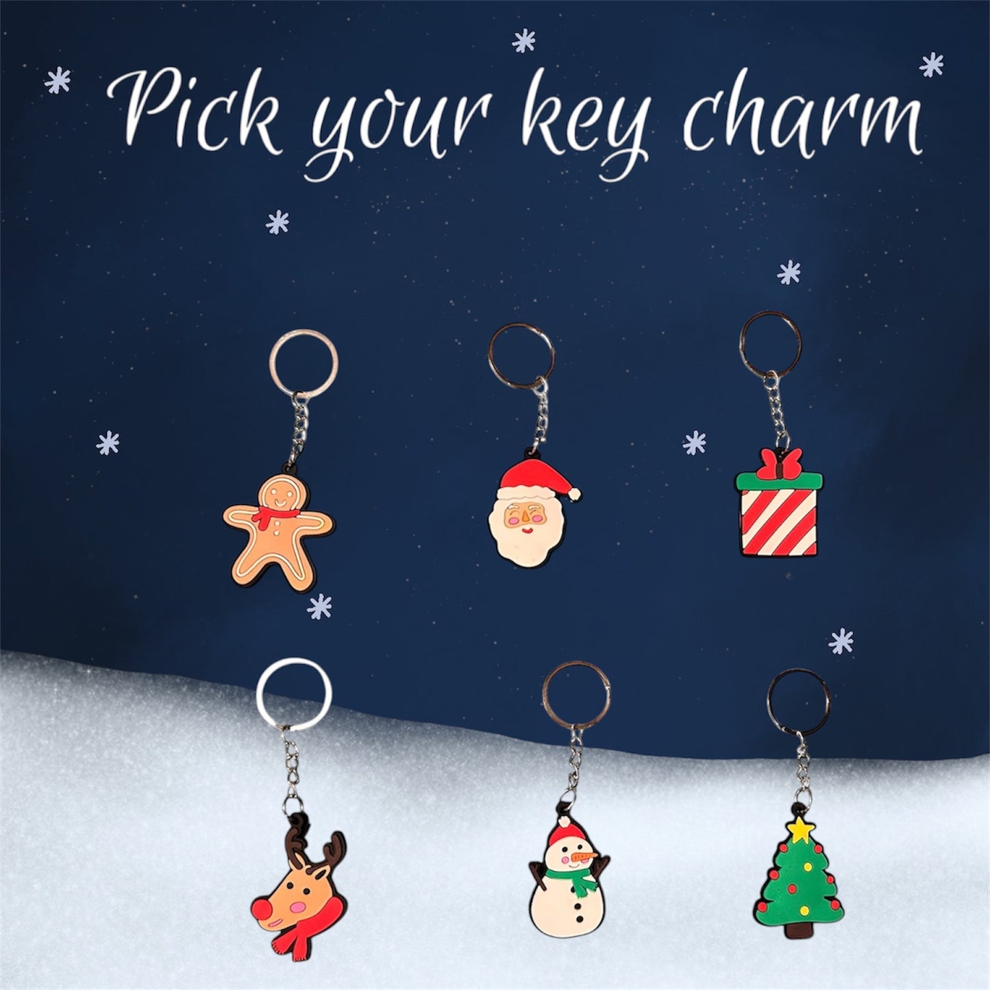 Christmas fidgets lanyard