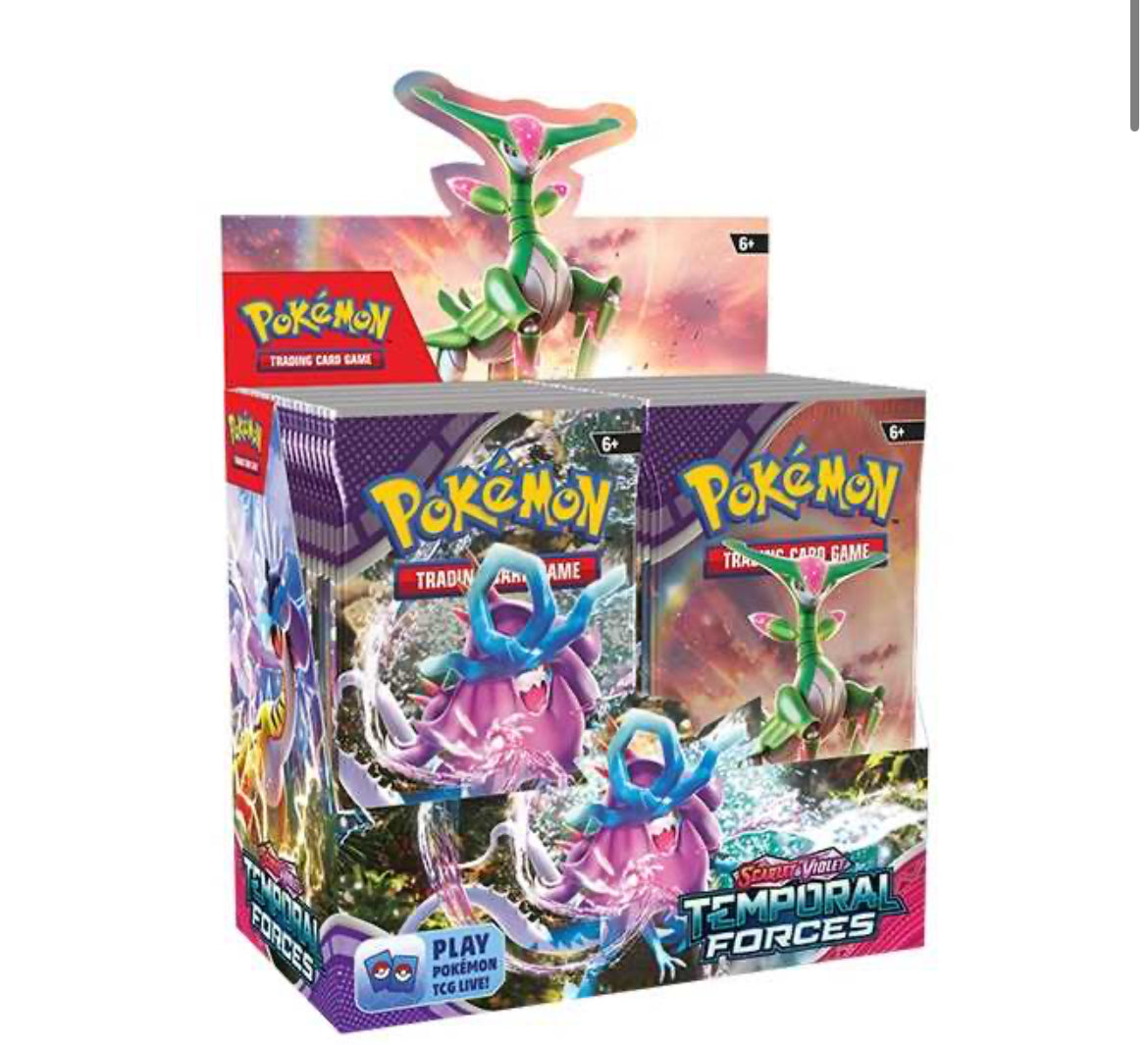 Pokémon temporal forces booster pack