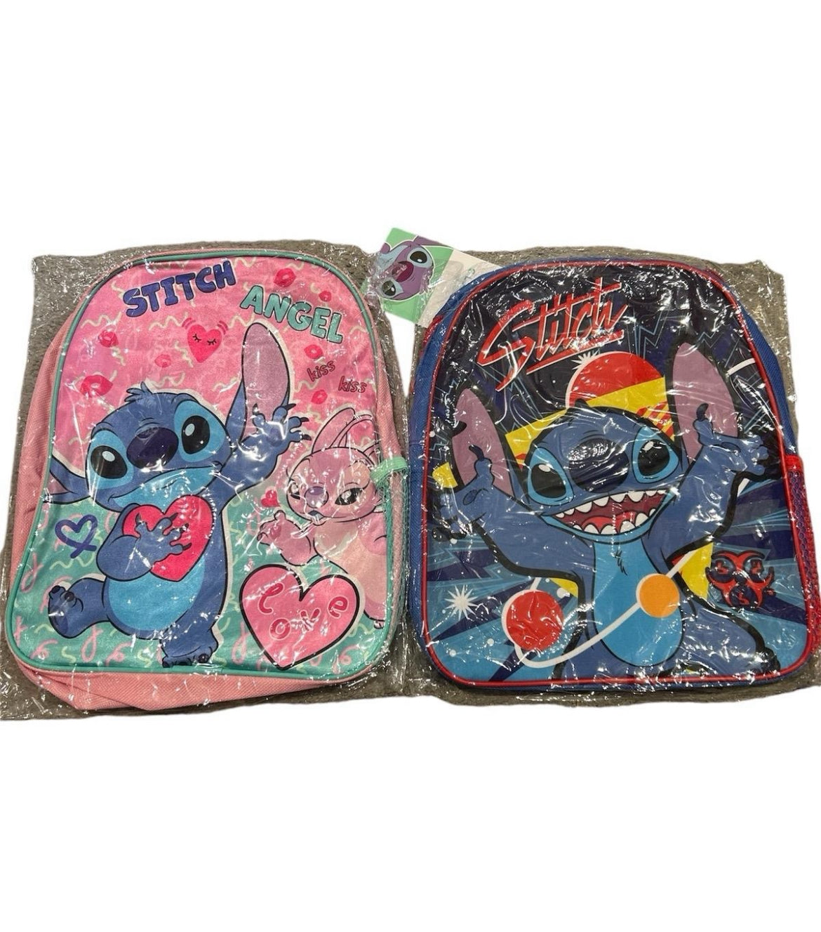 Disney stitch or angel back pack