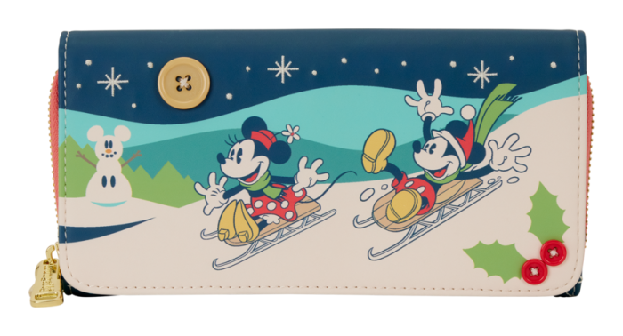 Disney Mickey Mouse Christmas loungefly purse