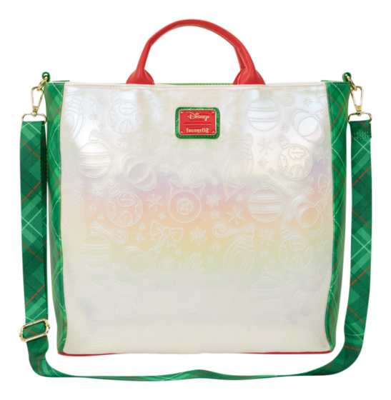 Disney stitch holiday tote bag