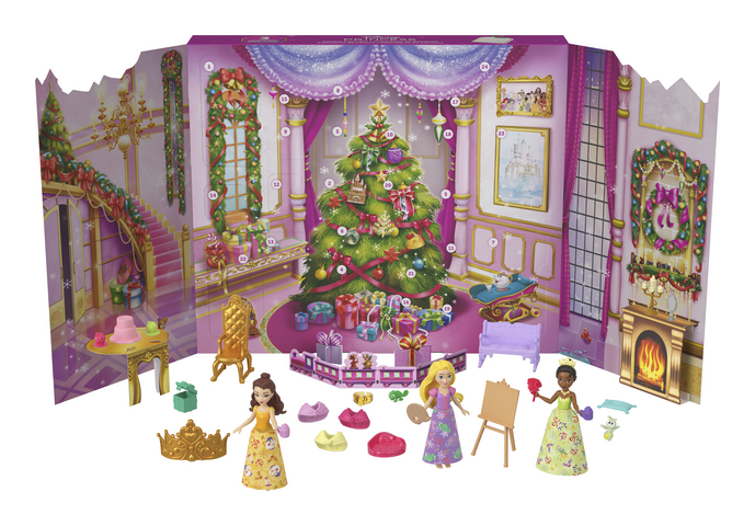Disney princess small doll advent calendar
