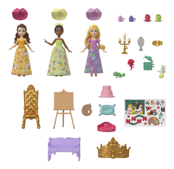 Disney princess small doll advent calendar
