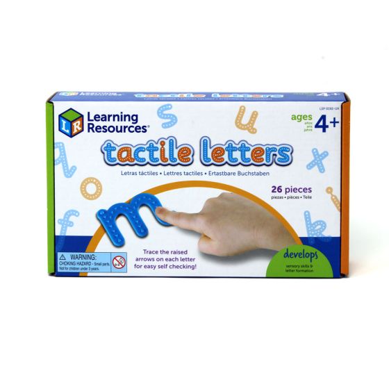 Learning resources tactile letters