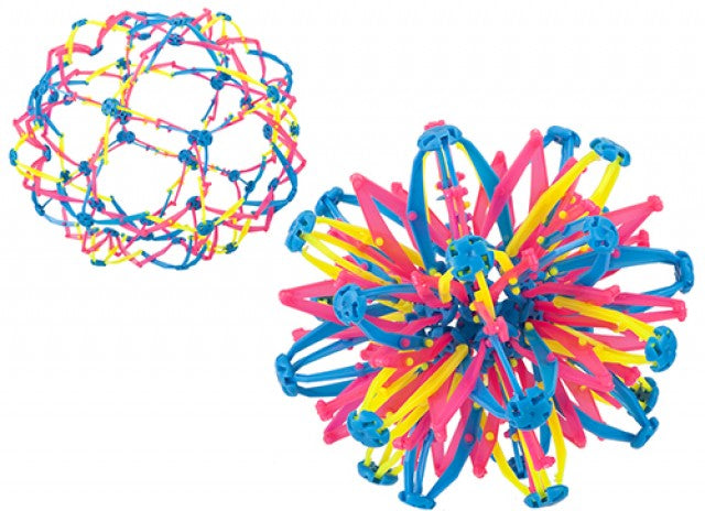 Expanding fidget ball