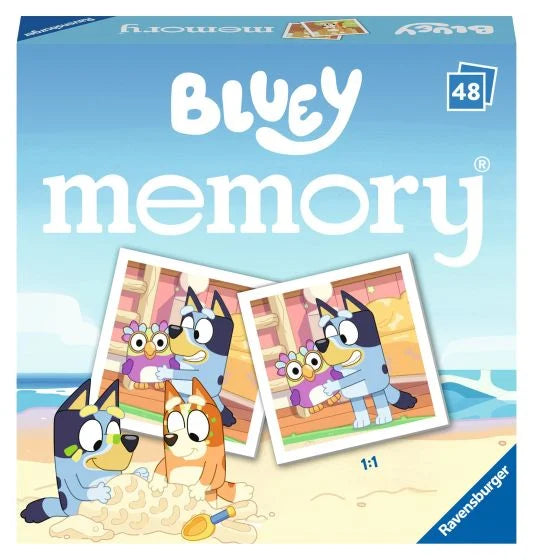 Bluey memory game