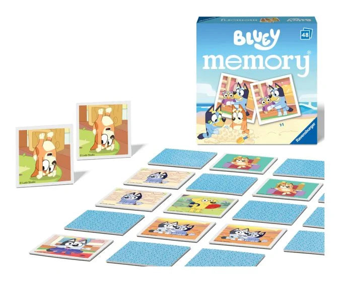 Bluey memory game