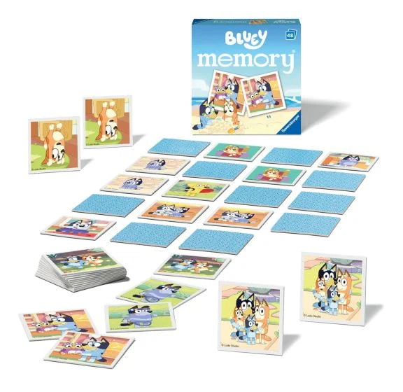 Bluey memory game