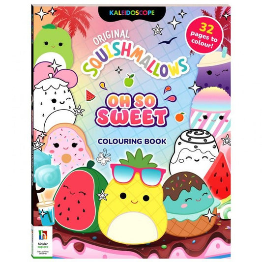 Squishmallows oh so sweet colouring book