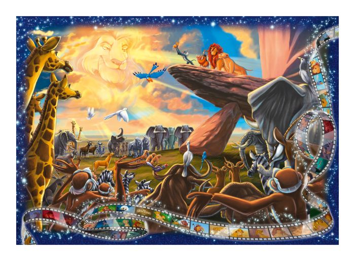 Disney collectors edition lion king puzzle