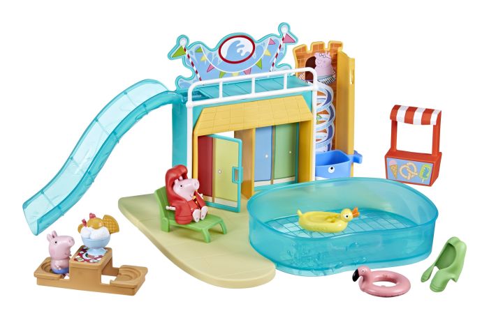 Peppa pig waterpark play set
