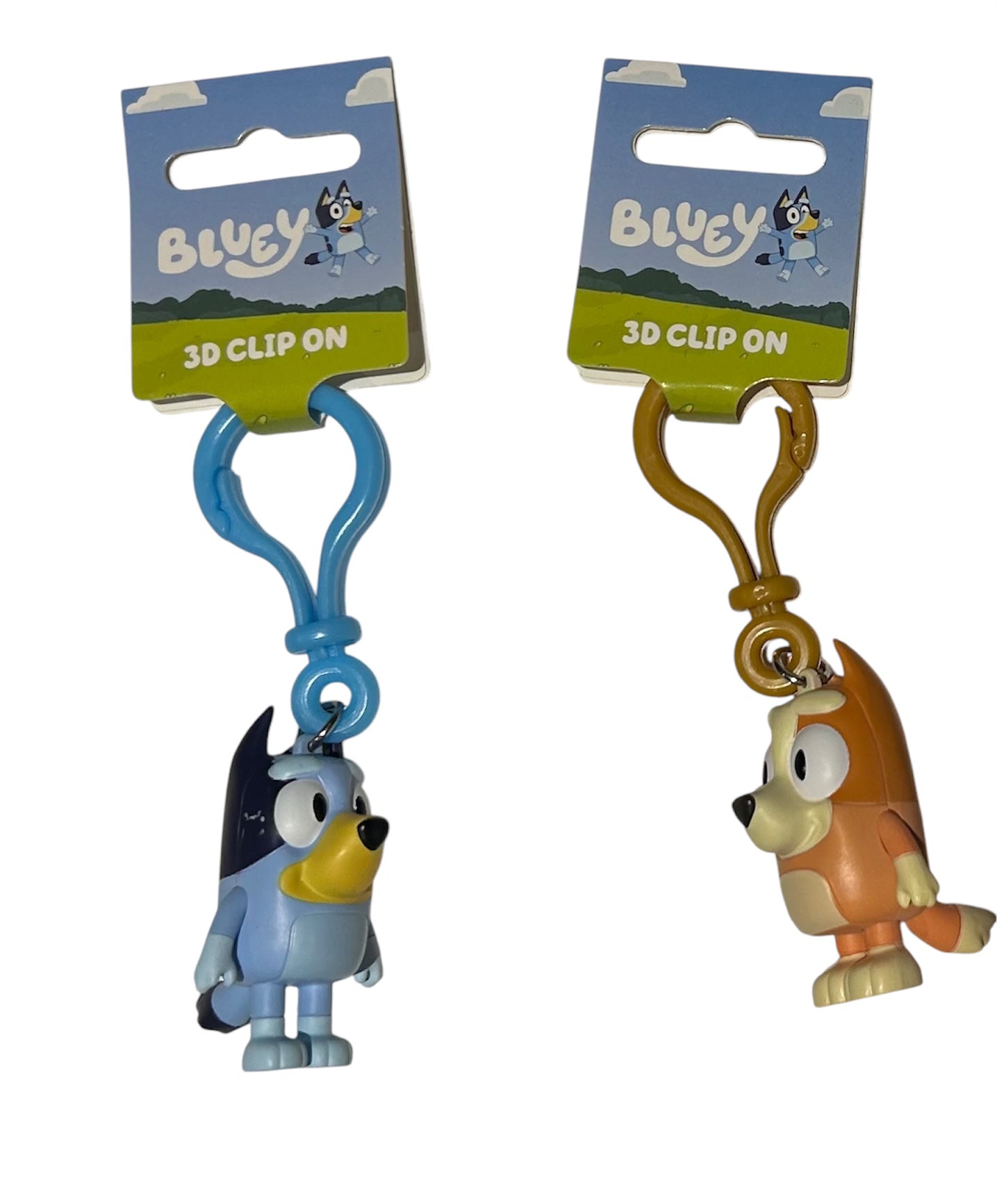 Bluey clip on figure