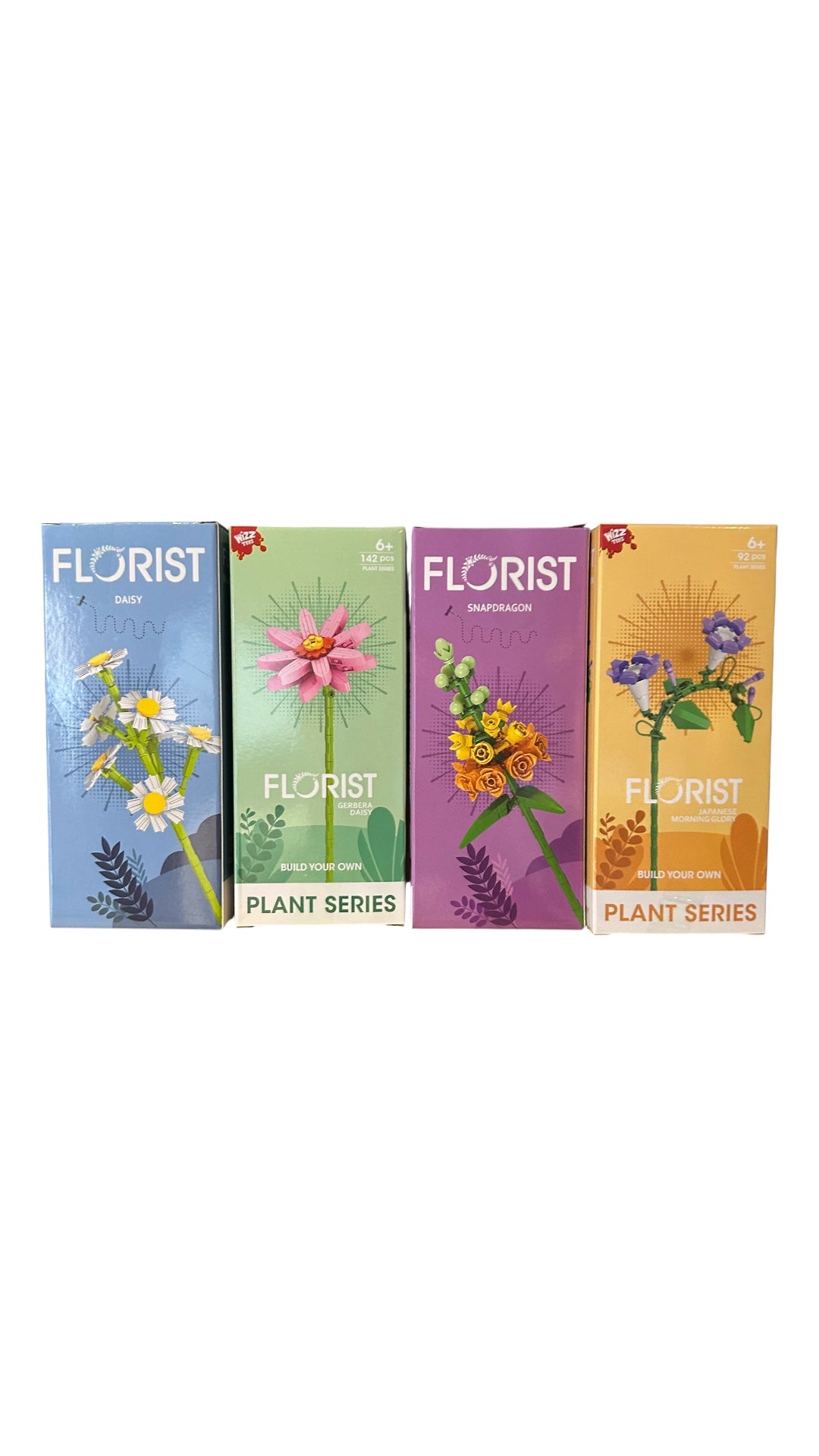 Florist build a bouquet