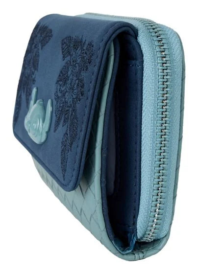 Disney stitch Loungefly blue wallet