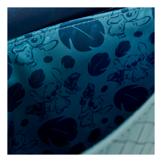 Disney stitch loungefly blue crossbody