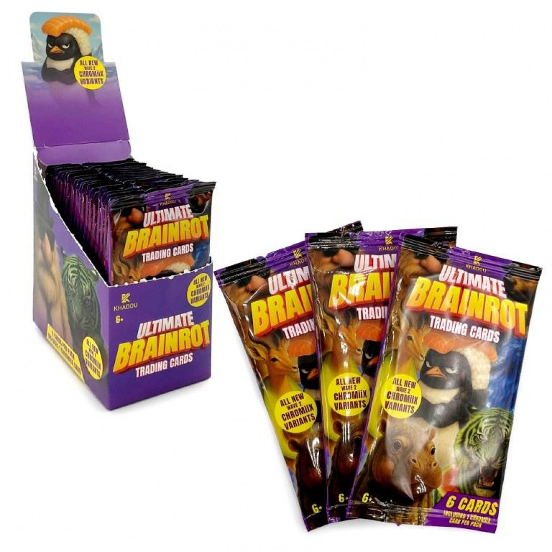 Brainrot wave 2 trading card booster pack