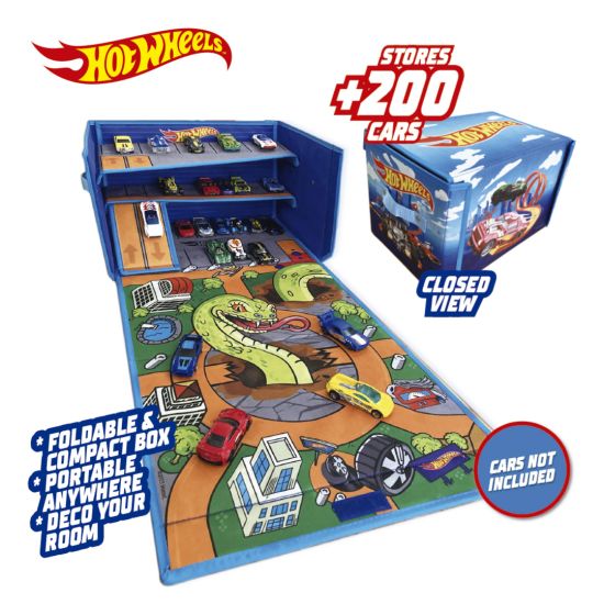 Hot wheels garage car case