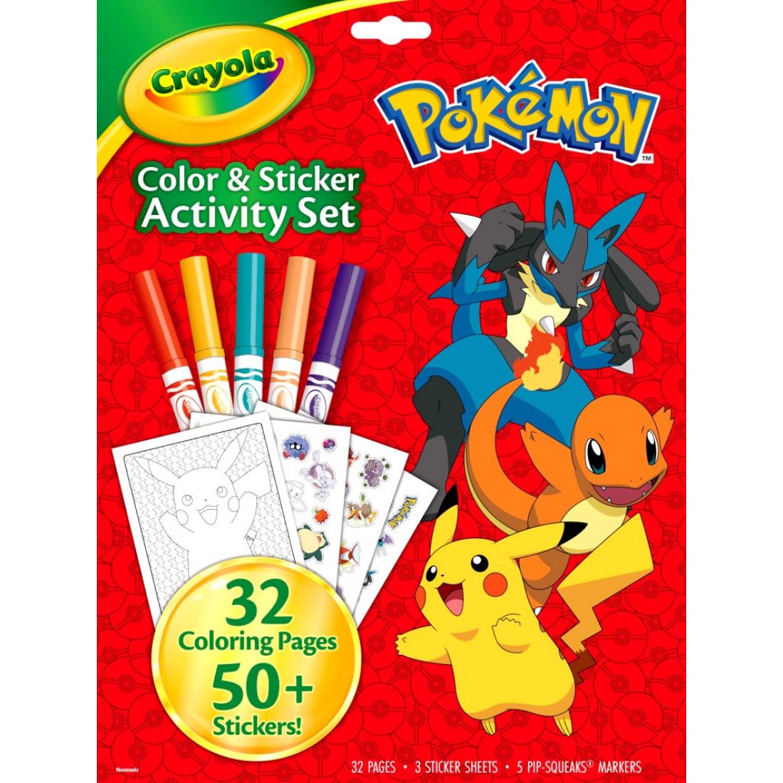 Crayola Pokémon activity pack
