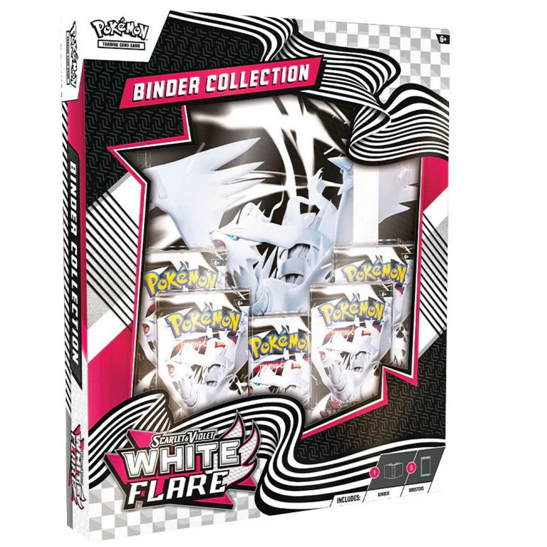 Pokémon white flare binder collection
