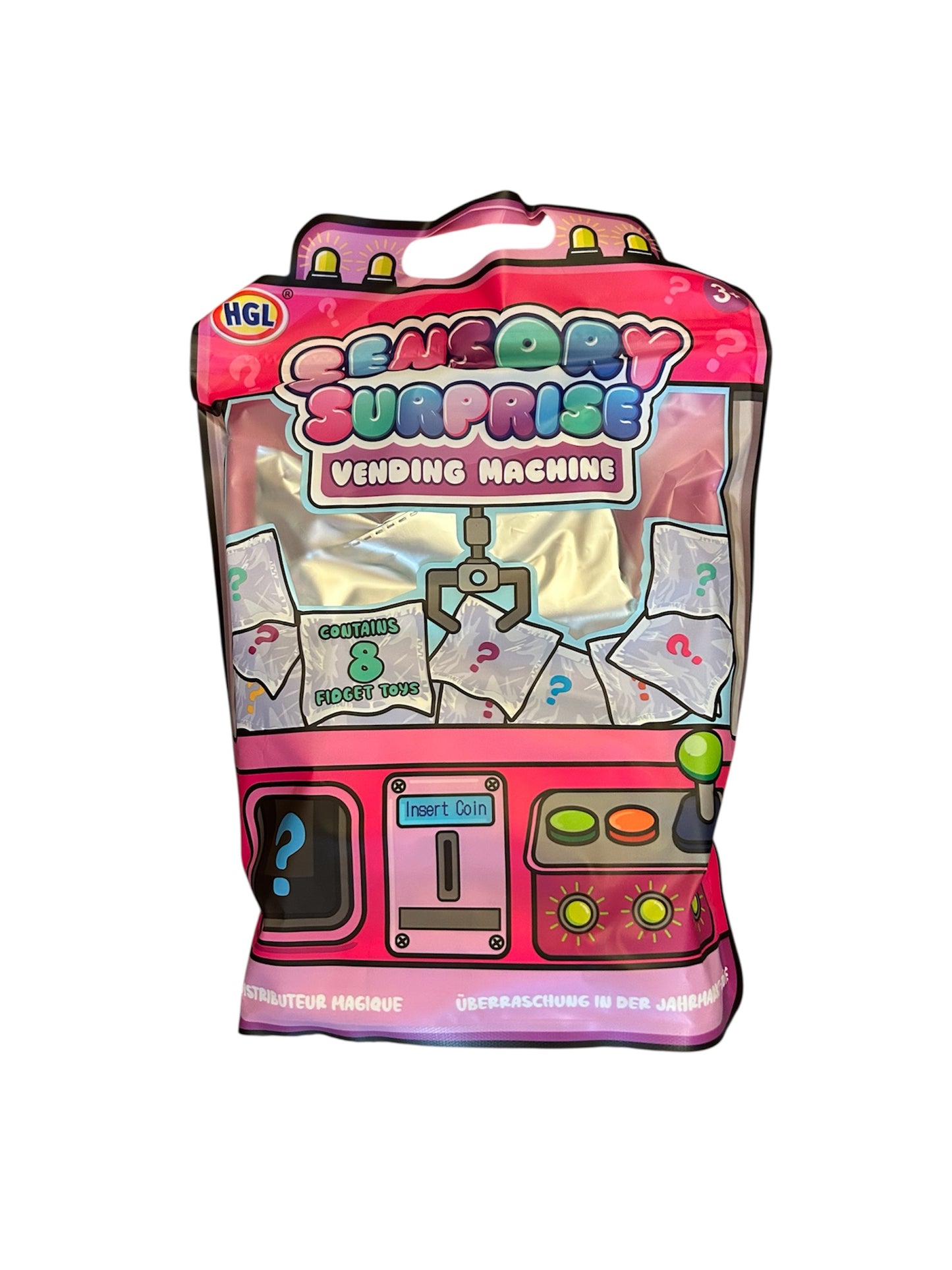 Sensory vending pack