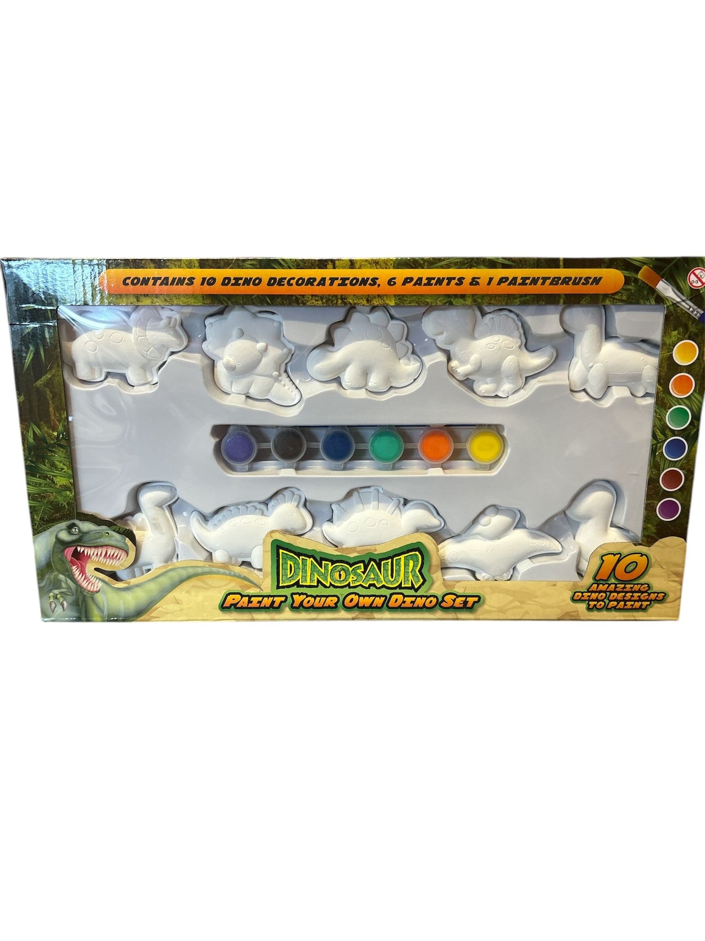 Paint your own dinosaurs 10 pack