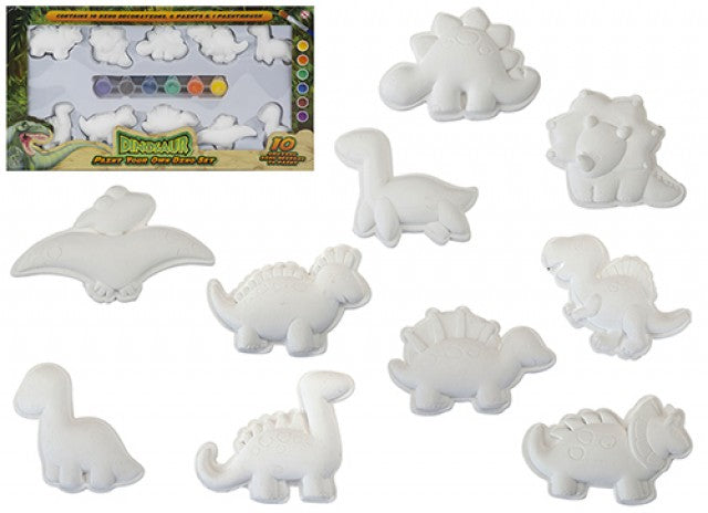 Paint your own dinosaurs 10 pack