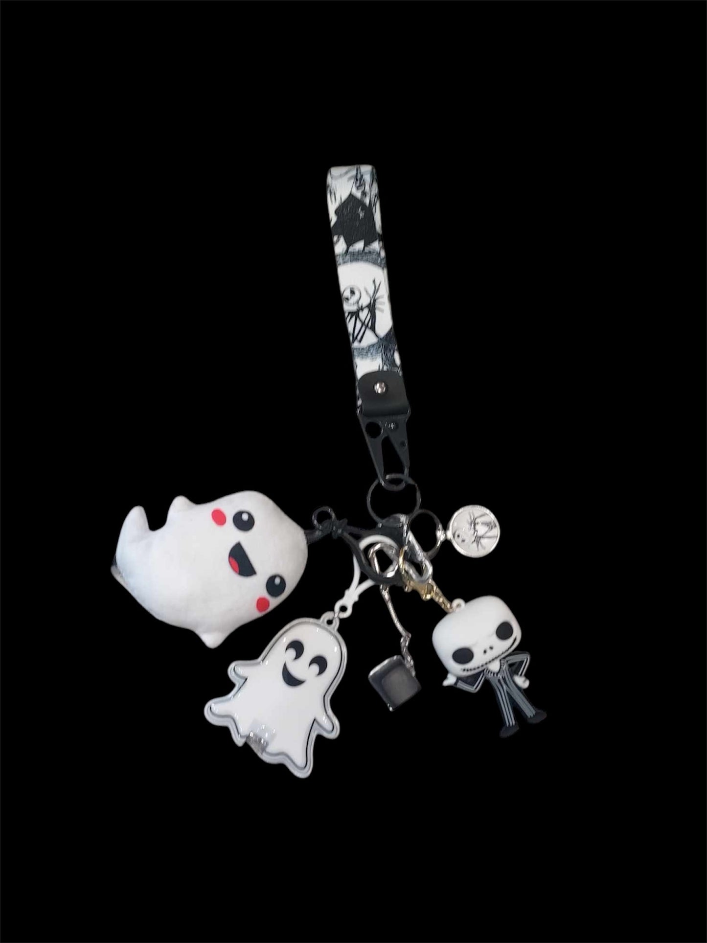 NEW nightmare before Christmas fidgets with key strap
