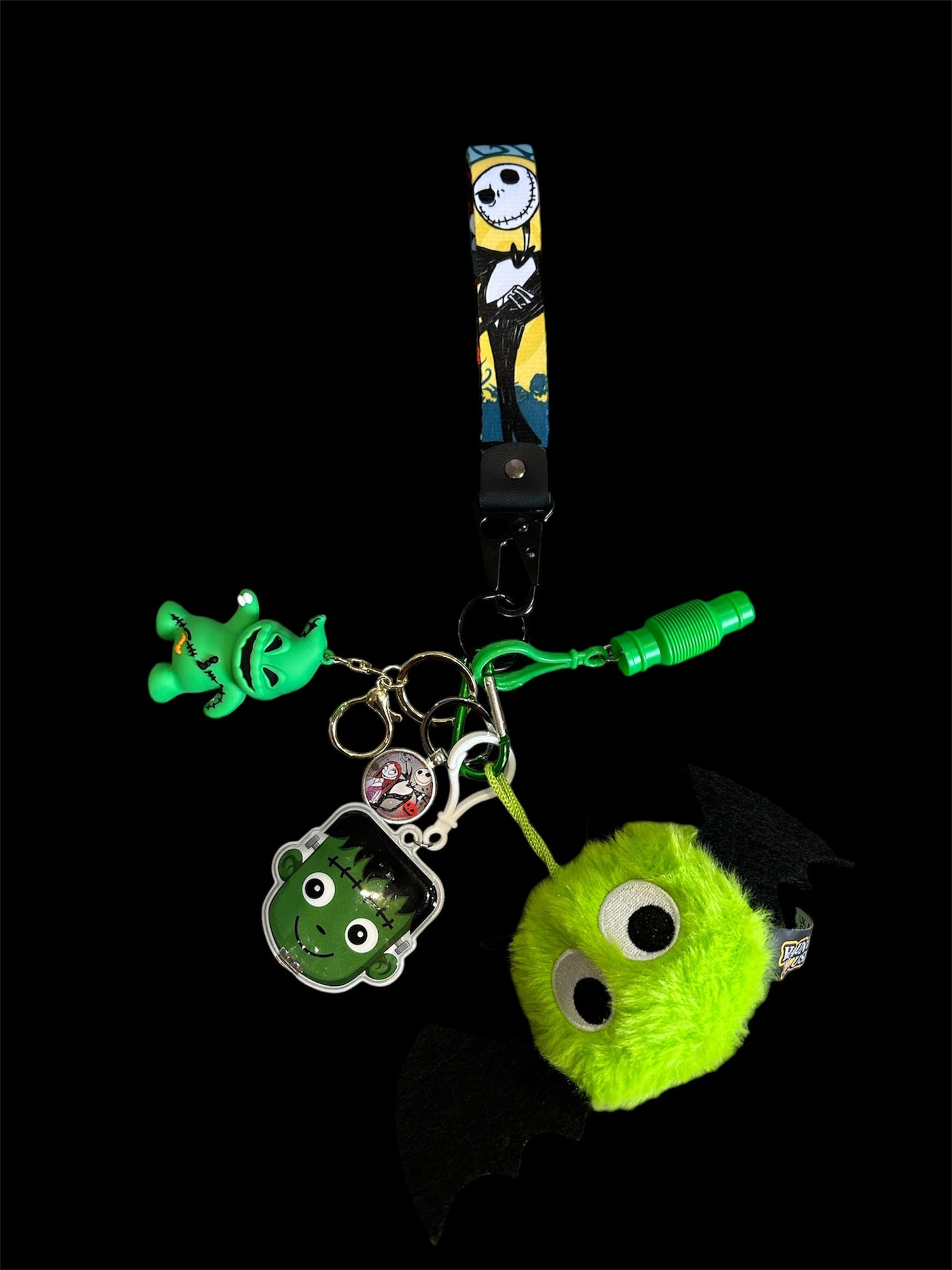NEW nightmare before Christmas fidgets with key strap