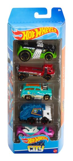 Hot wheels 5 car gift pack ASSORTED