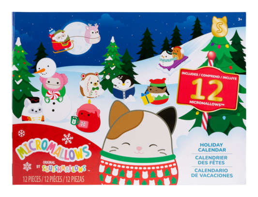 Squishmallows 12 day advent calendar