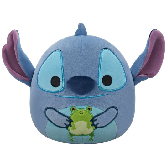 Disney stitch 10” squishmallows plush with frog