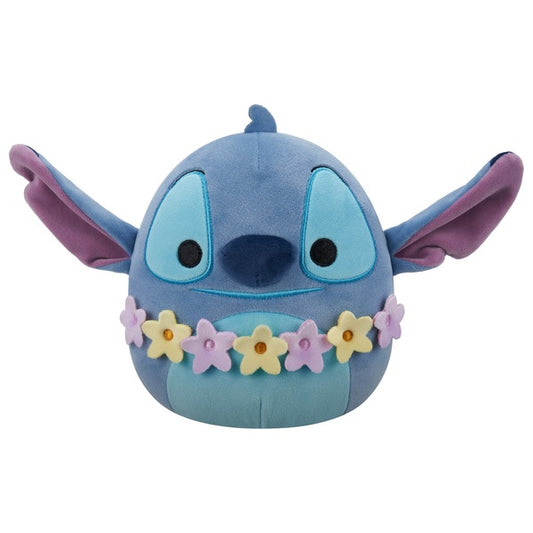 Disney stitch 10” squishmallows plush with flowers