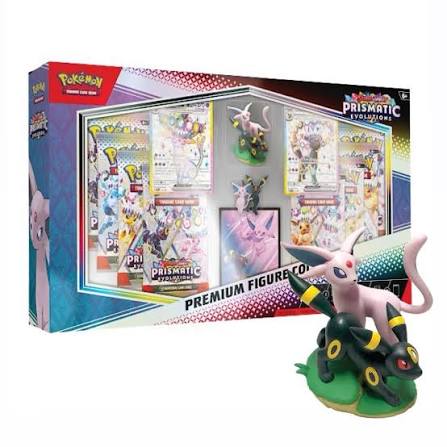 Pokémon prismatic evolution figure collection