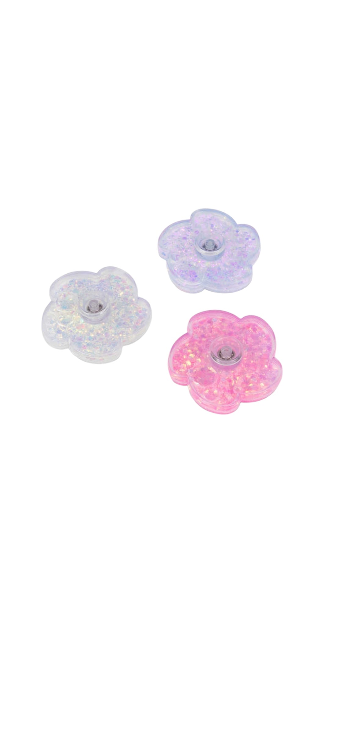 Glitter liquid spinner fidget