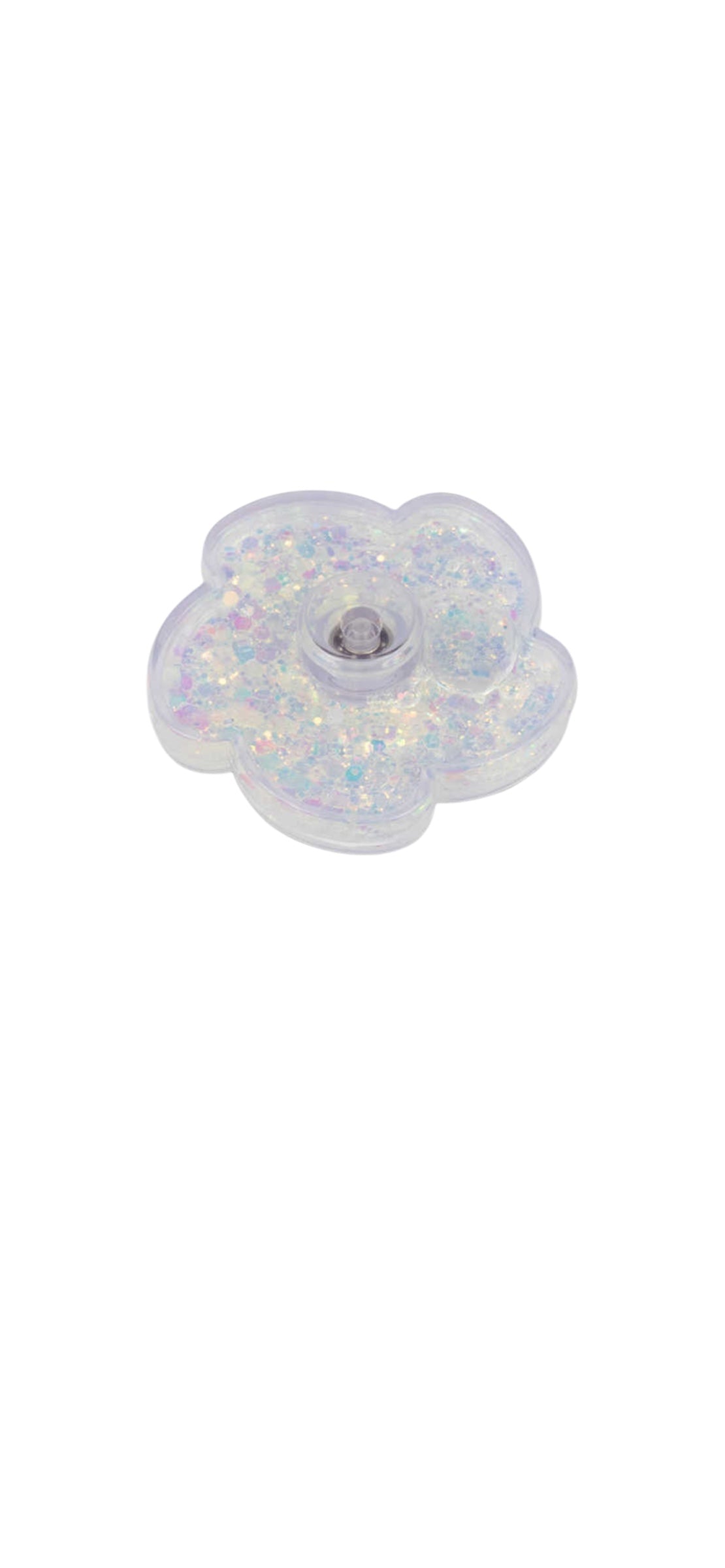 Glitter liquid spinner fidget
