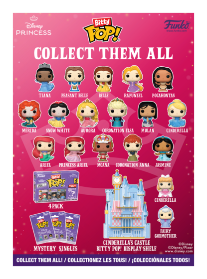 Disney princess bitty pop advent calendar
