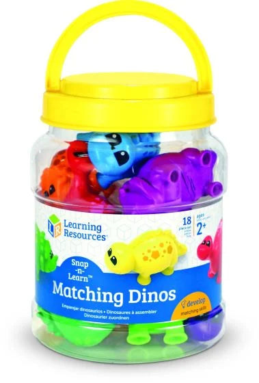 Learning resources snap & learn dinos