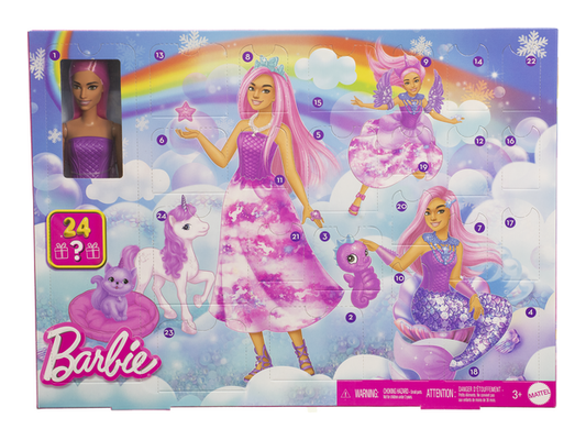 Barbie advent calendar