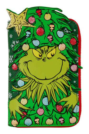 The grinch loungefly wallet