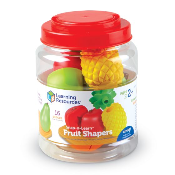 Learning resources snap n learn fruit shapes