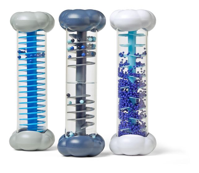 Sounds of rain sensory tube