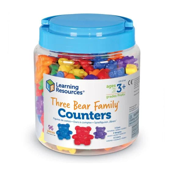 Learning resources counting bears