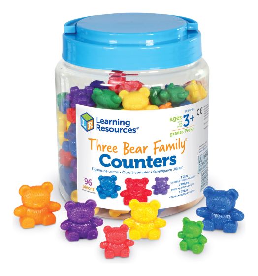 Learning resources counting bears