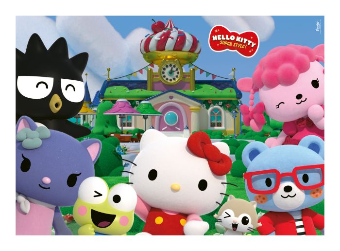 Hello kitty giant floor puzzle